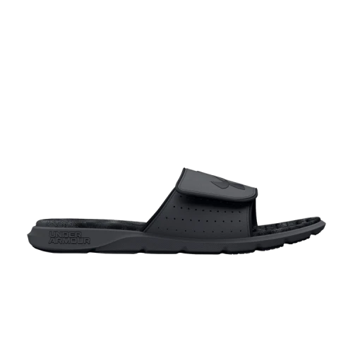 Under Armour Ignite 7 Graphic Strap Slide 'Pitch Grey Black'