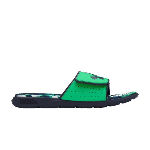 Under Armour Ignite Pro Graphic Footbed Slide 'Midnight Navy Tie-Dye'