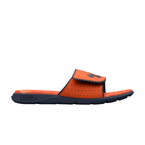 Under Armour Ignite Pro Graphic Footbed Slide 'Orange Blast Camo'