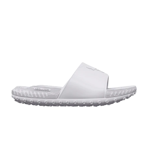 Under Armour Project Rock 3 Slide 'White Halo Grey'