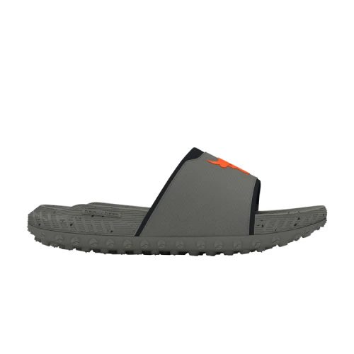 Under Armour Project Rock 3 Slide 'Clay Green Orange'