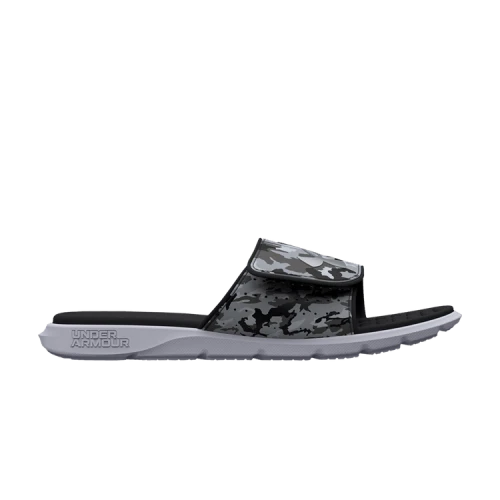 Under Armour Ignite 7 Graphic Strap Slide GS 'Mod Grey Camo'