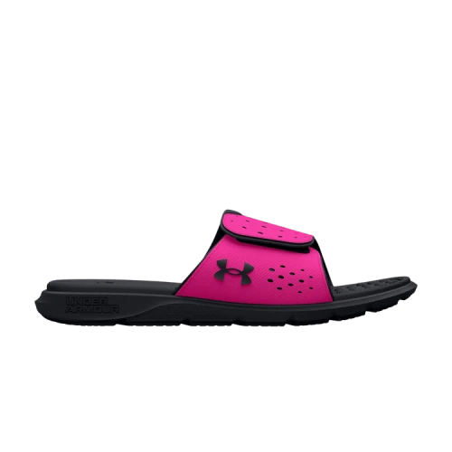 (GS) Under Armour Ignite Pro Slide 'Black Rebel Pink'