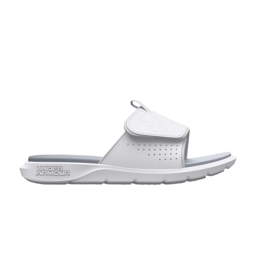 (GS) Under Armour Mercenary Slide 'White Halo Grey'