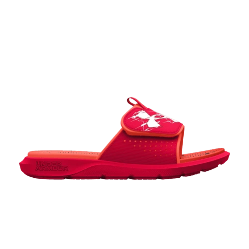 (GS) Under Armour Mercenary Slide 'Red After Burn'