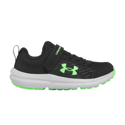 Under Armour Assert 10 AC PS 'Black Green Shock'
