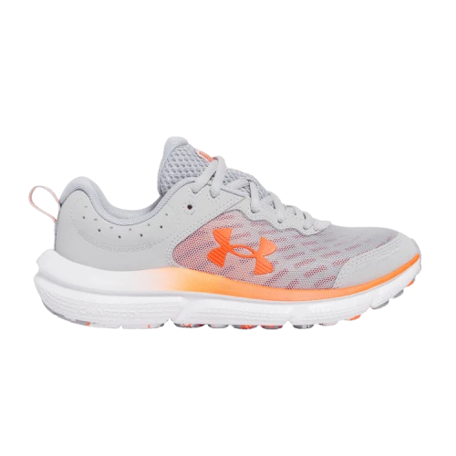 Under Armour Assert 10 AC GS Wide 'Mod Grey Ares Red'