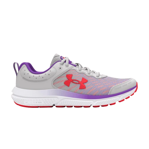 Under Armour Assert 10 AC GS 'Distant Grey Lavish Red'
