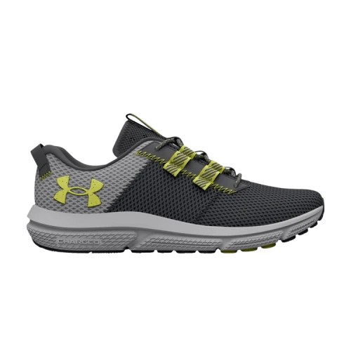 Under Armour Charged Assert 5050 'Jet Grey Lime Yellow'