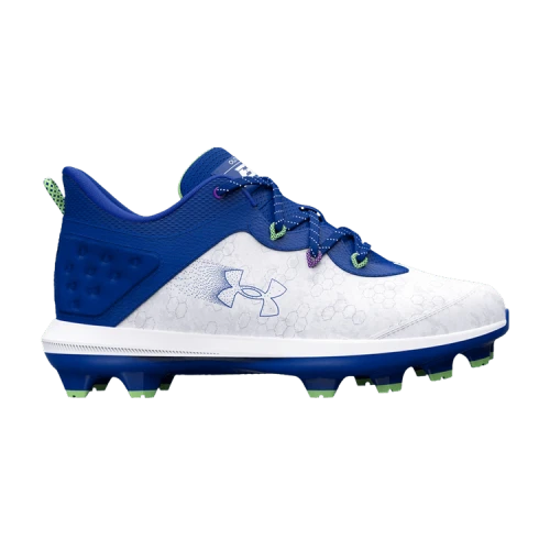 (GS) Under Armour Harper 8 TPU Jr. Baseball Cleats 'Blue White'