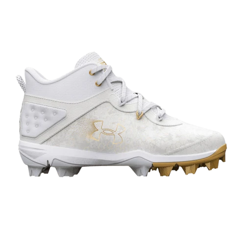 Under Armour Harper 8 Mid RM Jr 'White Gold'