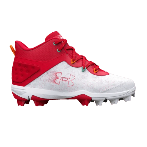 Under Armour Harper 8 Mid RM Jr 'Red White'