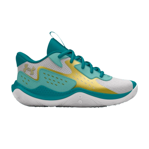 Under Armour Jet '23 PS 'Circuit Teal Metallic Gold'