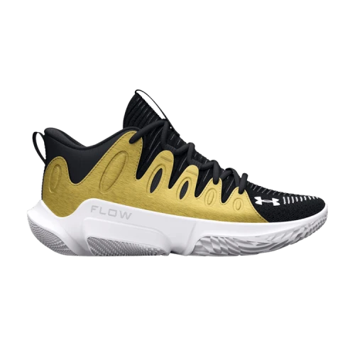 Under Armour W Flow Breakthru 4 Black Metallic Gold White (Women's)