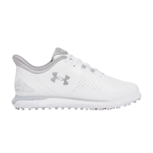 Under Armour Drive Fade Spikeless Golf 'White Metallic Silver'