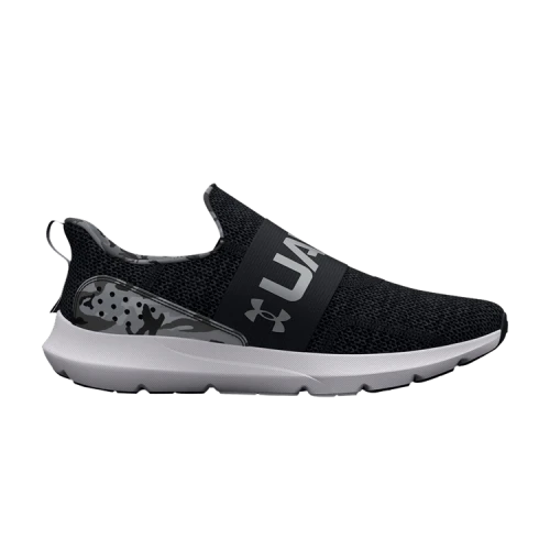 Under Armour Surge 3 Slip Printed 'Black Metallic Silver Camo'