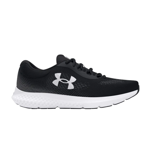 Under Armour Charged Rogue 4 4E Wide 'Black White'