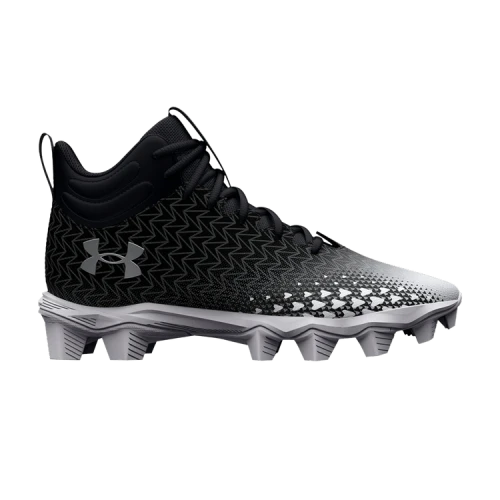 Under Armour Spotlight Franchise 3 RM Wide Jr 'Black Metallic Silver'