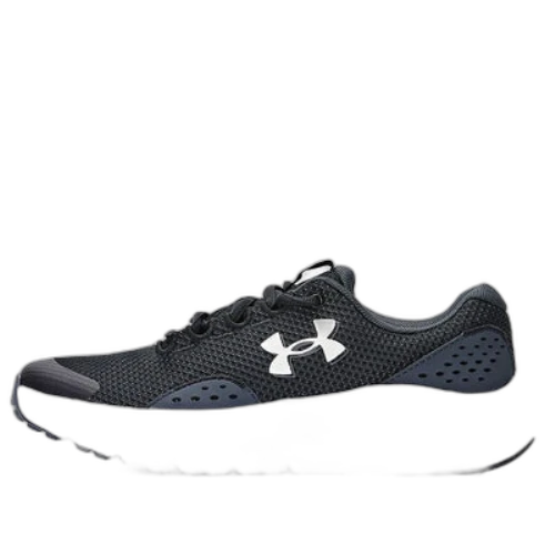 (GS) Under Armour Surge 4 Running Shoes 'Black White'