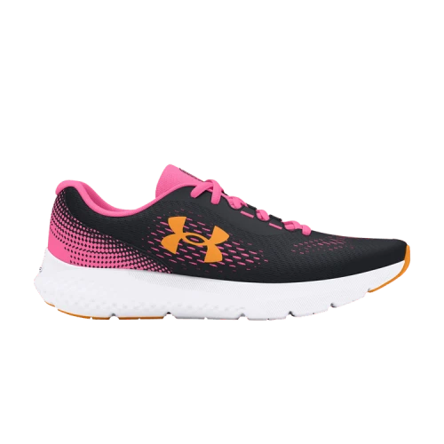 Under Armour Charged Rogue 4 GS 'Black Fluo Pink'