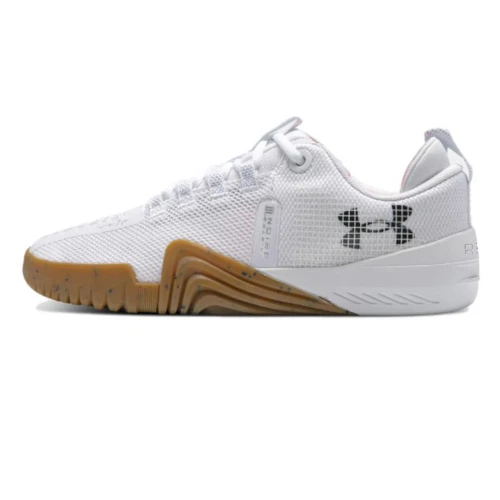 Under Armour Tribase Reign 6 White Distant Grey Black
