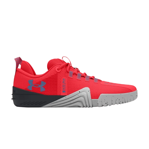 Under Armour TriBase Reign 6 'Mod Grey High Vis Yellow'