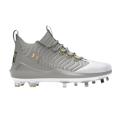 Under Armour Harper 9 Pro ST 'Baseball Grey Metallic Gold'