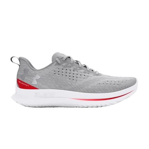 Under Armour Flow Velociti 4 Halo Grey Racer Red
