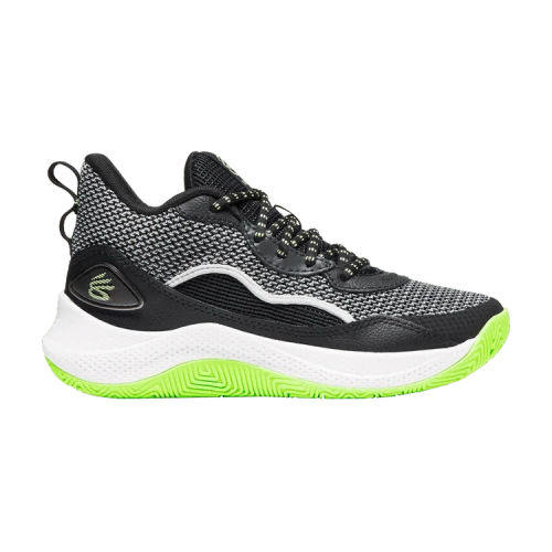Under Armour Curry 3Zer0 24 GS 'Black White Lime'