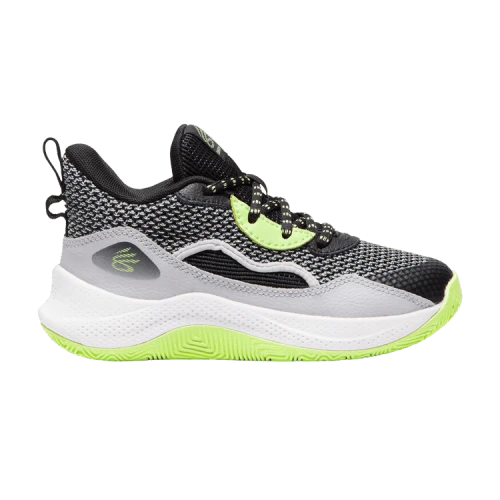 Under Armour Curry 3Zer0 24 PS 'Black Morph Green'