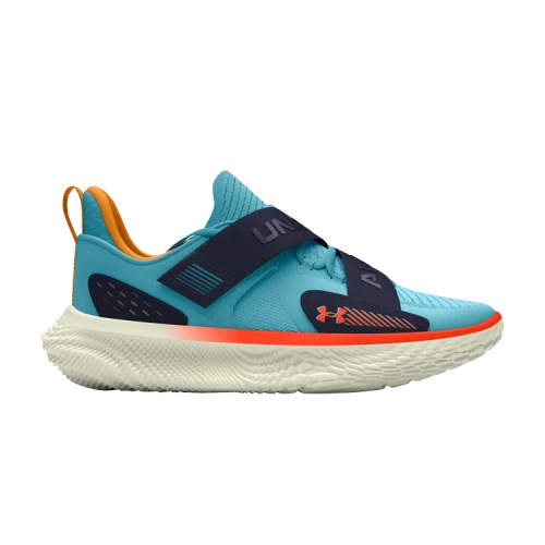 Under Armour Flow FUTR X 4 E24 'Sky Blue Phoenix Fire'