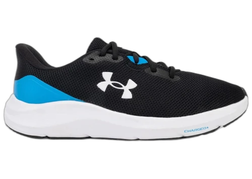 Under Armour Charged Pursuit 4 Black Electric Blue White