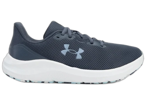 Under Armour Charged Pursuit 4 Downpour Grey Downpour Grey Metallic Gravel (Women's)