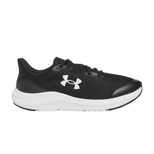 Under Armour Charged Pursuit 4 GS 'Black White'
