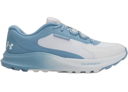 Under Armour Charged Bandit Trail 3 Halo Gray Blue Smoke Nimbus Blue (Women's)