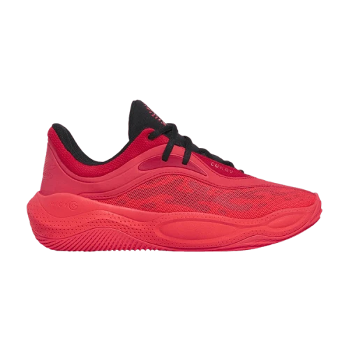 Under Armour CURRY SPLASH 25 Slip Resistant Abrasion Resistant Low top Basketball Shoes Men's Red