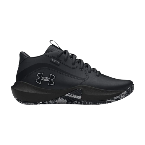 Under Armour Lockdown 7 GS 'Black Metallic Silver'