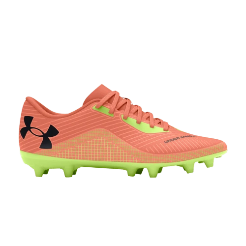 Under Armour Shadow Select 2 FG Jr 'Flare Orange Morph Green'