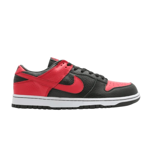 Nike Dunk Low Black Sport Red (JD Sports)