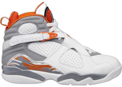 Jordan 8 Retro Orange White (GS)