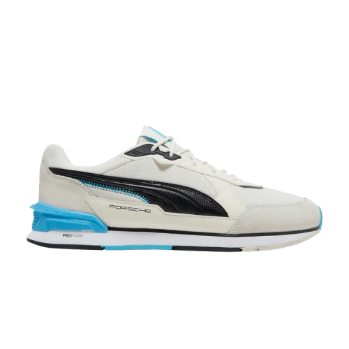 PUMA Porsche Legacy x Low Racer 'Ivory Glow Blue Atoll'