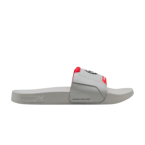 Formula 1 x Puma Leadcat 2.0 Slide 'Grey Echo Pop Red'