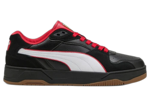 Puma Rebound Break Low Scuderia Ferrari Black White Red