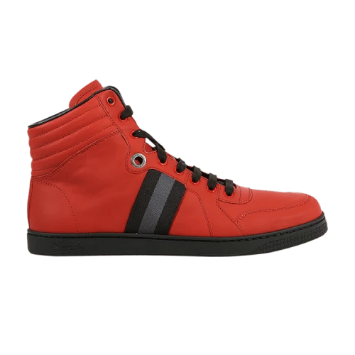 Gucci Silverstone NS Nylon High 'Red'