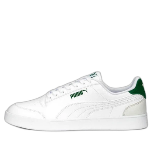 PUMA Shuffle Trainers 'White Green'