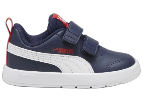 Puma Courtflex V3 V Navy White Red (TD)
