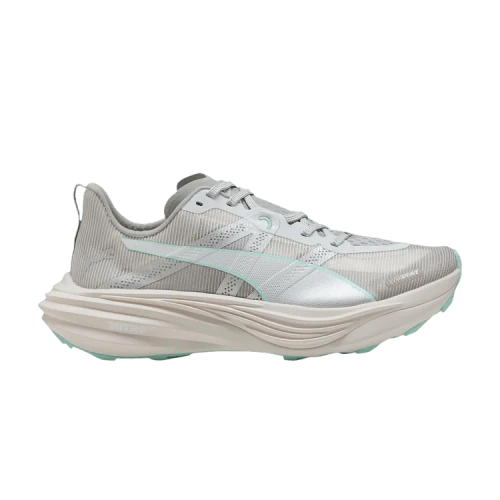 Puma Deviate Nitro Elite Trail 'Feather Grey Mint Melt' (Women's)