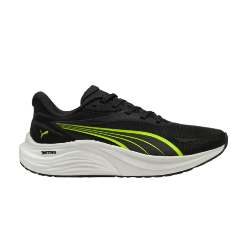 PUMA Electrify Nitro 4 'Black Yellow Alert Grey'