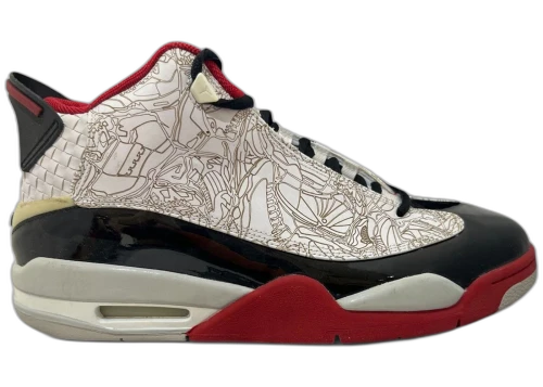 Jordan Dub-Zero White Black Varsity Red