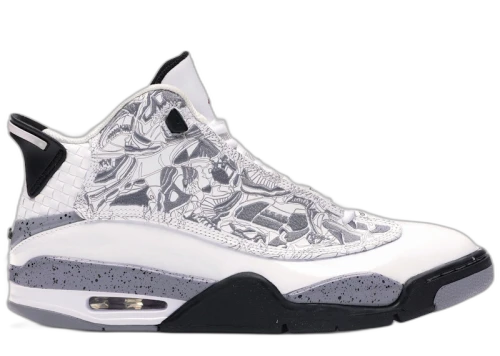 Jordan Dub Zero White Cement